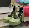 Chaussures habillées de créateur Aevitas escarpins à plateforme unique talons femmes classiques en cuir luxe bureau chaussures à talons hauts