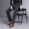 Trajes para Hombres Otoño E Invierno Terciopelo Engrosamiento Pana Negocios Casual Hombres Pantalones De Vestir Moda Cómodo Temperamento Versátil