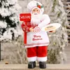 Juldekorationer Big Santa Claus Doll Children Xmas Gift Tree Home Wedding Party Supplies Plush Ornament 231204