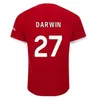 2024 25 Mohamed Salah Darwin Nunez Home Away Männer Fußballtrikot Dominik Szoboszlai Andy Robertson Alisson Becker Joe Gomez Joel Matip Curtis Jones Kids Kit