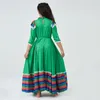 Stage Wear 1pcs/lot Mexican Girl Dancing Dress Children Halloween Performance Folk