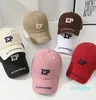 Casquettes de baseball Ins Casquette de baseball pour femmes Shopping Résistant au soleil à visière souple Couple Chapeaux décontractés assortis avec tout