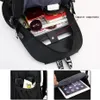 Marshmello Lumineuze USB -laptop rugzakken American Mystery DJ Student School Bag voor tieners Men Men Girls Girls jongens Boektassen NIEUW263A