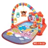 Tastaturen Klavier Baby Aktivität Fitnessstudio Spielmatte Musikständer Kind Säugling Multifunktionaler Fitnessrahmen Pädagogischer Krabbelteppich Spielzeug Kinder Geschenk 231204