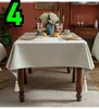 Table Cloth Modern Minimalist Tablecloth Ins Style Jacquard Dining American Dustproof Flag Tea Mat P9N3916