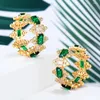 Colar brincos conjunto missvikki lindo flexível ajustável pulseira anel jóias para mulheres nupcial ocasião importante festa símbolo nobre