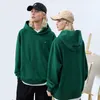 Herren-Kapuzenpullover, Sweatshirts, Yoga-Outfits, Al-Kapuzenpullover, schwerer Double Take, übergroßer, warmer Fleece-City-Sweatpullover, silberfarben auf der Brust, locker