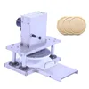 Máquina elétrica de prensa de tortilha de massa para pizza caseira, cortador de massa de farinha