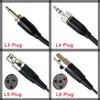 Microphones IM20 3 Pin 4 PIN Mini XLR Plug 35mm Music Instrument Microphone Omni Directional Type Sax 231204