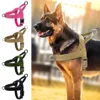 Halsbanden Riemen Reflecterend Geen trek Nylon harnas Verstelbaar huisdier Wandeltrainingsvest Voor middelgrote honden Pitbull Duits S218f