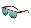 Großhandel Designer-Sonnenbrillen, Original-Brillen, Outdoor-Sonnenbrillen, PC-Rahmen, modische, klassische Damenspiegel für Damen und Herren, Brillen, Unisex, 18 Farben