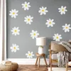Wall Decor Large Daisy Flowers Boho Wall Stickers Home Decorative Wall Decals for Kids Nursery Room Living Room Interior Wall Art Vinyl 231204