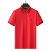 Hoge Kwaliteit Lente Luxe Mannen T-Shirt Designer Polo T-shirts High Street Borduren Kleding Mannen Merk Poloshirt hhju