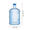 Butelki z wodą przenośna butelka galon 5L 7,5 l Duża pojemność czyste wiadro z uchwytem przeciwblaskowym na zewnątrz
