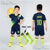 Tactical Shirts Outdoor T-Shirts Boys Football Jersey Tracksuit Child Soccer Sports Uniforms Kids Play Ball Sportswear Kits Vest Chi Dhjfr