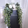 Christmas Decorations 80cm Artificial Hops Flower Vine Garland Plant Fake Hanging Faux Plants for Home Garden Decor 231205