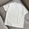 Camiseta y polo para hombre Plus 100% algodón con letras Jacquard Cuello redondo Sudadera de manga corta Camiseta de diseñador para hombre y66d3