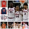 College Marcus Domaske Basketball Wears Custom Illinois Fighting Illini Basketball Jersey Coleman Hawkins Connor Serven Sencire Harris Quincy Gurrell mens