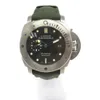 Panerailuminor BP фабрика роскошные наручные часы часы Mens Mensable Automatic Watch PAM00305 Титановые черные автоматические механические часы полные нержавеющие