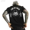 Stussys Camisetas Homens Hellstar Top Quality 100% Algodão Homens T-shirt Camiseta Gráfico Tees Mulheres Oversize Tee Skin Street Skull Demon 24 1ijs