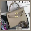 A kaily bolsa de luxo 2023 novo premium couro genuíno segunda geração mini casual um ombro crossbody bolsa pequena menina 1lsp ptjx