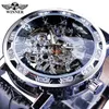 Montre de créateur montres T-winner hommes mode loisirs populaire diamant creux manuel mécanique hommes montre