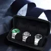 Jewelry Pouches N58F Watch Travel Case For Men Portable Roll Organizer Box Holder And With Soft Pillow 2 3 5 Slot292p