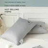 Pillow Peter Khanun 100% Goose Down Pillows Neck For Sleeping Bed Cotton Shell with 48x74cm 1 Pcs 231205