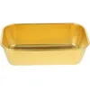 Plates Rectangular Baking Dish The Weddin Bread Tools Container Stackable Bowls Home Stainless Steel Metal