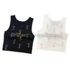 U Neck Tanks Top Letters Print Sport Vest Women Outdoor Fitness Vests Snabbtorkande ärmlös t -shirt