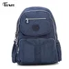 Tegaote Classic Big School Plecak dla nastoletnich dziewcząt Mochila Feminine Plecaks Kobiety solidne nylonowe laptop Bud 21299z