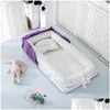 Berceaux pour bébé Parc de voyage Nid de voyage Berceau de lit portable Clôture de berceau pour nouveau-né pour enfants Bassinet203C Drop Delivery Maternité Nursery Literie Dhgeb