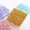 Stickers Decals 80gbox Nail decals Glass Metal Crushed Stone DIY Table Pattern Filling Decorative Glitter Crystal for Craft Sequins 231204