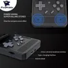 مشغلات اللعبة المحمولة POWKIDDY V90 Black Retro Video Game Console 3 بوصة 3 بوصة شاشة IPS شاشة Flip مدمجة 15000 لعبة 64 جيجابايت PS1 لعبة 231204