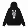 Sweats à capuche pour hommes Sweats à capuche de créateurs Sweatshirts Hommes Amirs Hoody Logo Imprimer Pantalons de survêtement Tendance Lettre Éclaboussures Encre Dripping Jogger Hommes Survêtement A miri Sweat à capuche V1