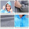 Regenjassen Kwaliteit Waterdichte Regenkleding Dames Regenjas Unisex Heren Pak 1 stks Herbruikbare EVA Regenjas Hoge Verdikte Camping