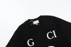 Designer masculino camisetas preto e branco cor alfabeto marca de luxo Crewneck manga curta casal macio 100% algodão streetwear rua hip hop plus 3xl # 98