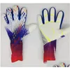 Sports Gloves 23 24 New Falcon Goalkeeper Football Professional Children Adt Latex Breathable Durable Without Finger Guard Drop Delive Dhda8