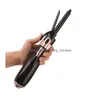 Curling Irons In Stock Mti-Function Iron 4-In-1 Air Comb Blow Dry Styling Straight Hair Dryer Drop Delivery Products Care Dhs0O