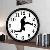 Orologi da parete Monty Python ispirato Silly Walk Clock Creativo silenzioso arte muta per la decorazione del soggiorno di casa 340h