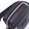 Klasyczne mini rozmiar torby posłańca czarne szary płótno skórzane ramię męskie z torebką torebki crossbody 08299V