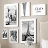 Paintings Paris Towel Fashion Street Diamond Ring Canvas Painting Posters Wall Art Prints Black White Pictures Living Room Decoration Home 231205