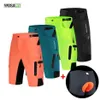 WOSAWE Baggy Fietsbroek Heren MTB Mountainbike Fiets Losse Downhill Shorts met Pad Fietsen Ondergoed Rijbroek198h