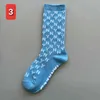 Skarpetki męskie Hosiery Korea Południowa Chin Chin-Chic Marka Męska i Kobiet Medium Wysokie LA LATT LITT SPORTS Baseball Yankees NY All Drukuj Skarpetki mody Ddan Ddan