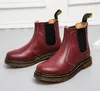 Zachte zolen voor dames Doc Martens Superzachte leren dameslaarzen in Britse stijl voor dames en heren