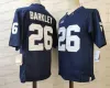 Penn State College Football 26 Saquon 9 Trace McSorley 88 Mike Gesicki 2 Marcus Allen Paterno Ed Jerseys White Navy No Name 150th Men