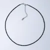 Catene MX semplice collana corta con perline nere gioielli da donna girocollo Bijoux Femme Party 2023 reggiseno alla moda