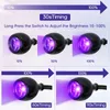 Nageldrogers Mini LED-lamp met elektrische energieopslag Ultraviolet Flexibel ClipOn-bureau Nep-manicure-laklijm Sneldroger Salongereedschap 231204