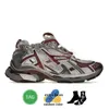 Moda Track Runner 7 7.0 Designer Sapatos Mulheres Mens Tamanho 12 Paris Runners 77.0 Plataforma Sneaker Triple S Todo Preto e Branco Roxo Retro Marrom Homens Mulheres Caminhadas Trainer