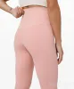 Lu Align Lu Donna Yoga Pantaloni nudi Leggings attillati Sport Bodybuilding Pantaloni Vita alta Esercizio Pantaloni sportivi Ragazza Elasticità Figura intera Popul